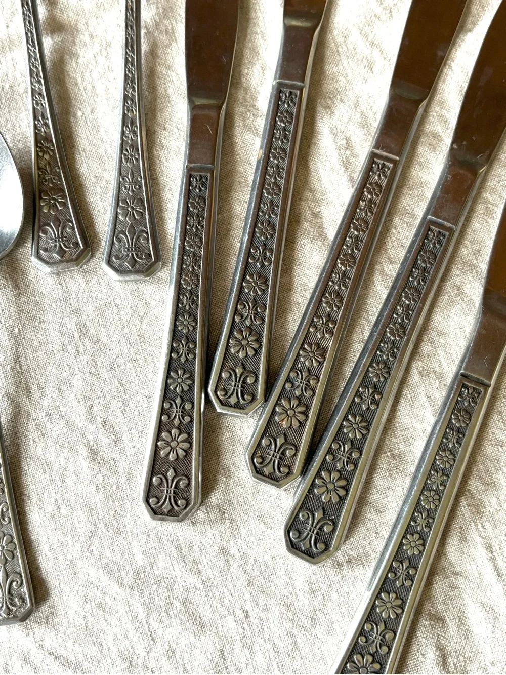 Mid Century Japanese Stainless Flatware